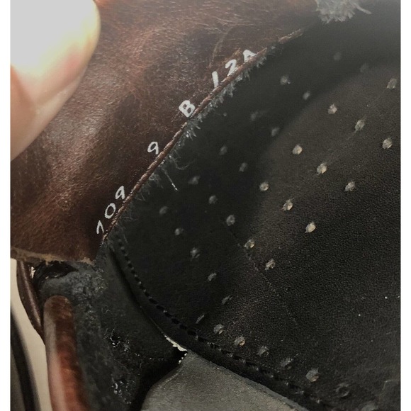 Johnston & Murphy Men’s Leather Loafers Shoe Size 9 Black Brown Slip On - Picture 8 of 8